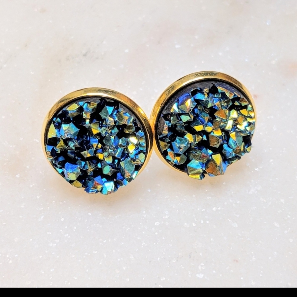 Druzy Studs